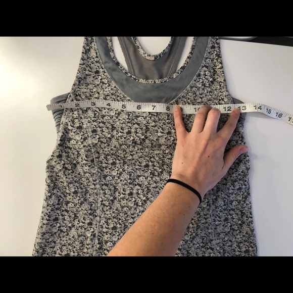 Lululemon Tank Pattern Grey - Picture 10 of 10